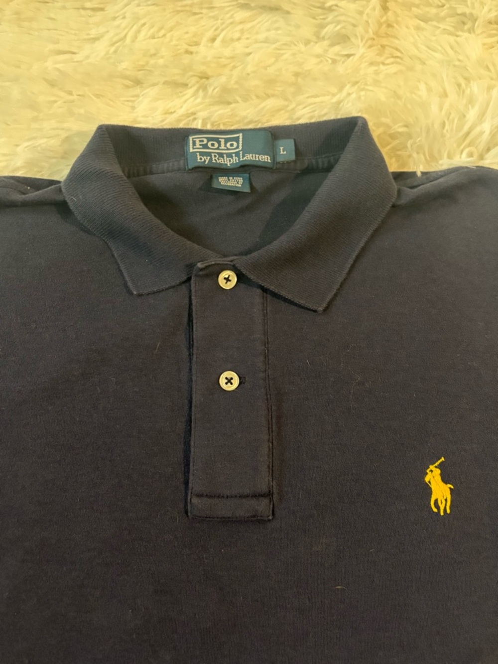 POLO Ralph Lauren Classic Fit
Size Large  3 Button Polo